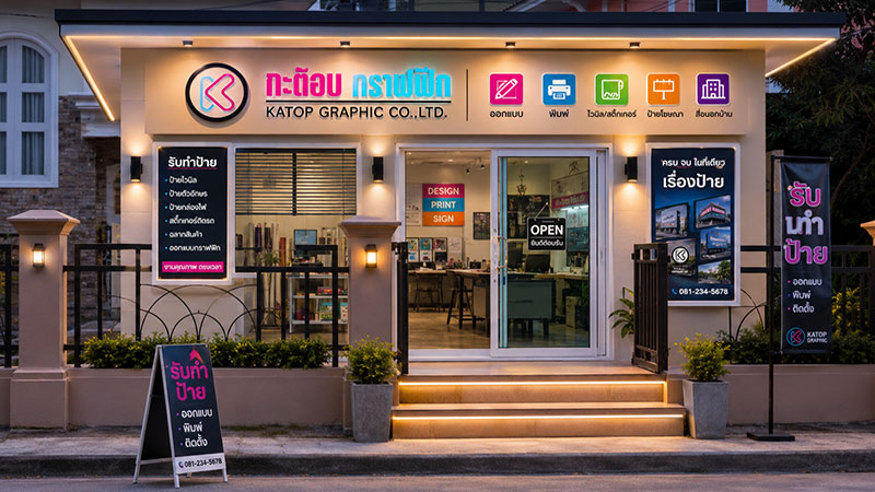 ป้าย, ป้ายไวนิล, ป้ายอิงค์เจ็ท, ป้ายไฟ, ธงญี่ปุ่น, ร้านป้ายใกล้ฉัน, ป้ายปทุม, ป้ายลำลูกกา, นามบัตร, ตรายาง, ฉลากสินค้า, สติกเกอร์อิงค์เจ็ท, ไวนิล, สติกเกอร์ไดคัท, ตู้ไฟ, อักษรโลหะ, CNC, อะคริลิค, เลเซอร์, พิมพ์ยูวี, ไวนิลยูวี